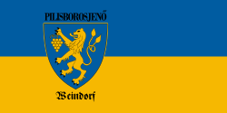 Flag of Pilisborosjenő